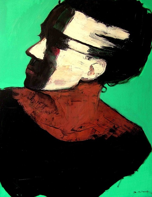 Barış Cihanoğlu  | Female ​oil on canvas  |  90x70 cm, Cep Gallery, 