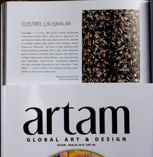 artam global, art & design, contemporaryistanbul, cepgallery,