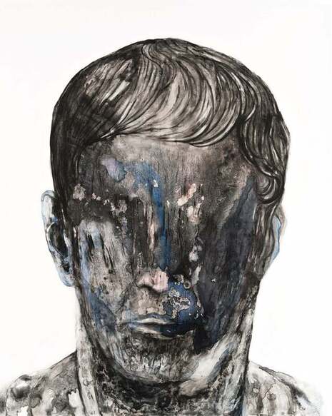 Ahmet SARI  |  bad gen II ink on canvas | 200x160 cm ​