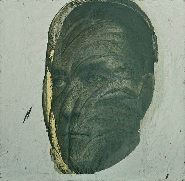 Takayoshi SAKABE | Atatürk ​oil on canvas | 50x50cm 