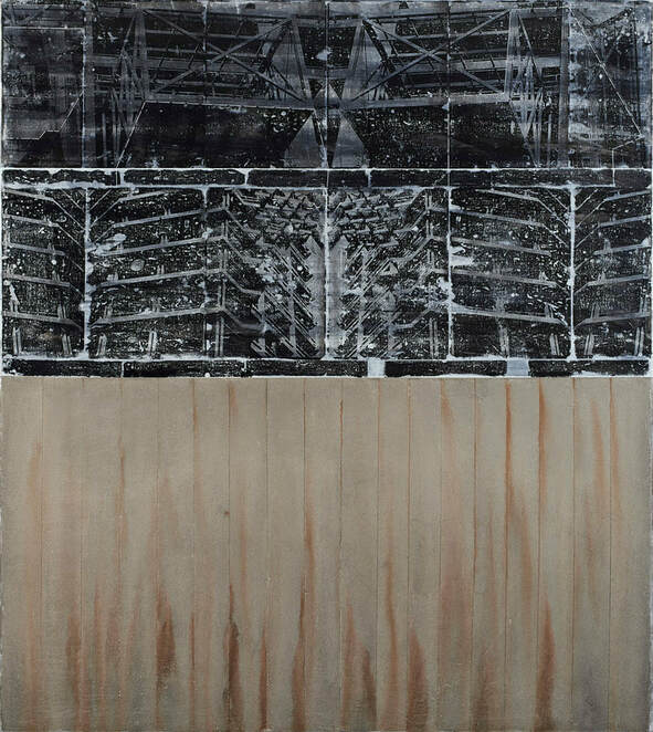 Artist - Semih Zeki - Artwork - mixed technique on canvas - Cep Gallery - Contemporary Exhibition Platform